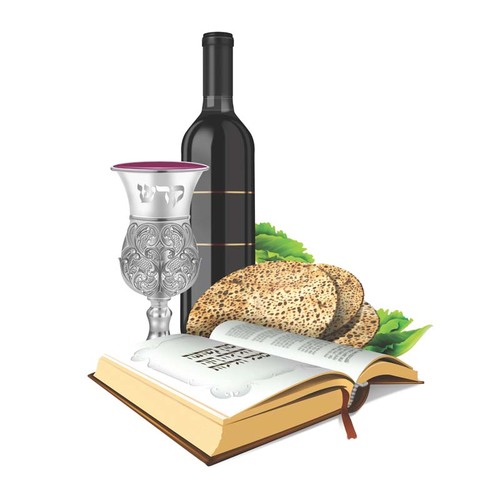 חיתוך דגם גביע הגדה ויין