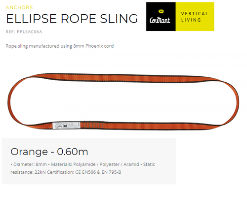 רצועת עיגון תעשייתית באורכים משתנים- PPLSAC SLING 19MM