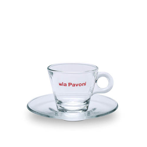 La Pavoni tazzine caffevetro 6 pz