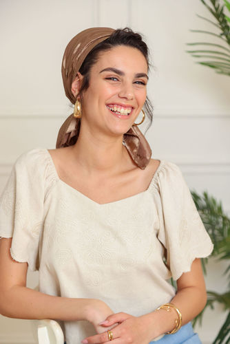 בנדנה מורי מוזהב