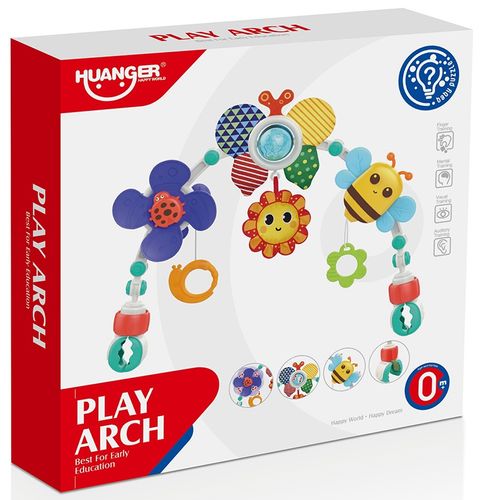 קשת פעילות מתכווננת לעגלה או טיולון עם חיבור מהיר - דבורה