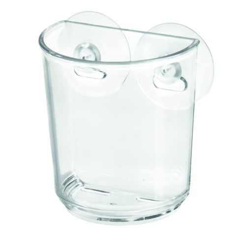 כוס שקופה ואקום suction cup