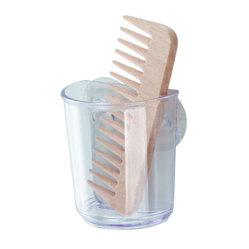 כוס שקופה ואקום suction cup