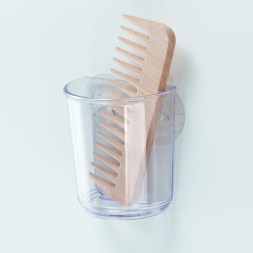 כוס שקופה ואקום suction cup