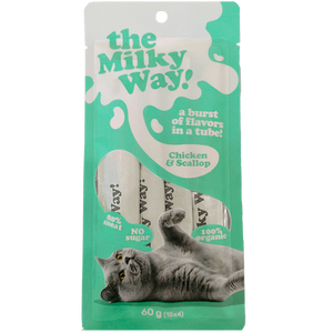 Milky Way חטיפי שלוקים עוף וצדפות 4 יח