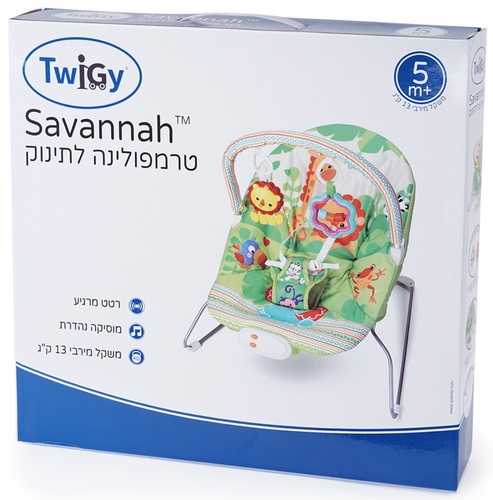 טרמפולינה מעוצבת לתינוק עד 13 ק