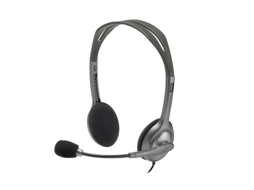 אוזניות ‏חוטיות Logitech H110 לוגיטק