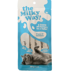 Milky Way חטיפי שלוקים טונה וסלמון 4 יח