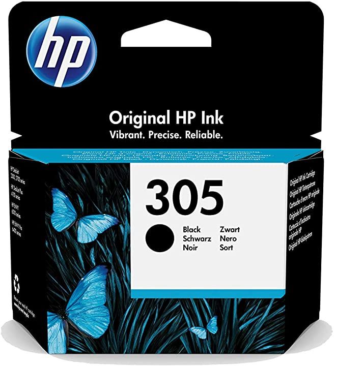 ראש דיו שחור HP 305 Black - מקורי