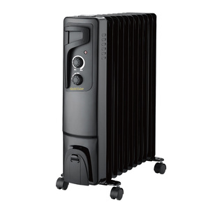 רדיאטור בטיחותי 11 צלעות 2500W שחור