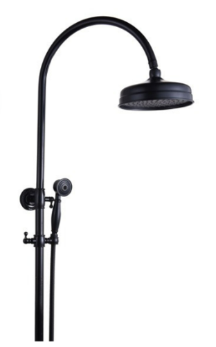 מוט פינוק ענתיק brass שחור R518