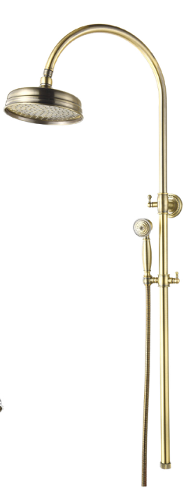 מוט פינוק ענתיק brass זהב מט R519