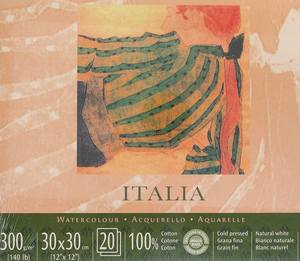 בלוק אקוורל ITALIA 30X30 MAGNANI