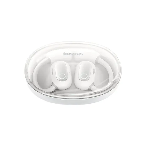 אוזניות Baseus Eli Sport 1 Open-Ear TWS Earbuds True Wireless - צבע לבן