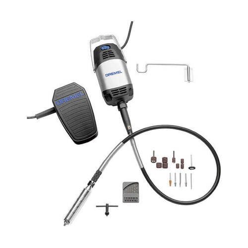 מכשיר Dremel Fortiflex עם ציר גמיש ו-21 אביזרים