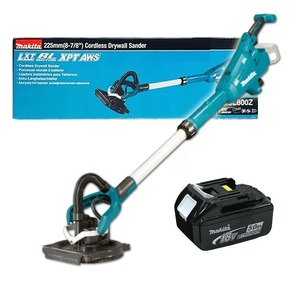 מלטשת קירות 18V נטענת 225 מ"מ כולל סוללה 6.0 אמפר MAKITA DSL800 מקיטה