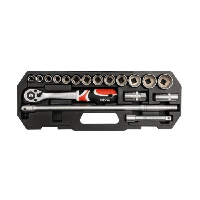 סט בוקסות 1/2 מ"מ 18 יחידות YATO 3870