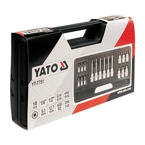 סט בוקסות טורקס 1/2 18 יחידות YATO