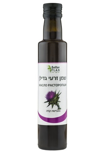 שמן זרעי גדילן | בכבישה קרה | מכיל 250 מ