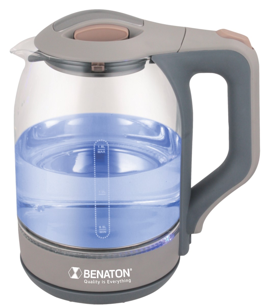 קומקום זכוכית תאורת לד Benaton BT-8032