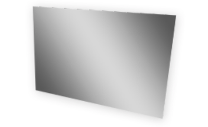 מראה מרחפת מלבנית 70x60 ס״מ