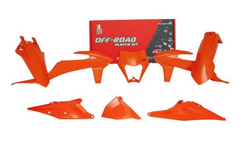 קיט פלסטיקה לאופנועי קטמ ריסטק כתום - RACETECH KTM EXC 20-23 