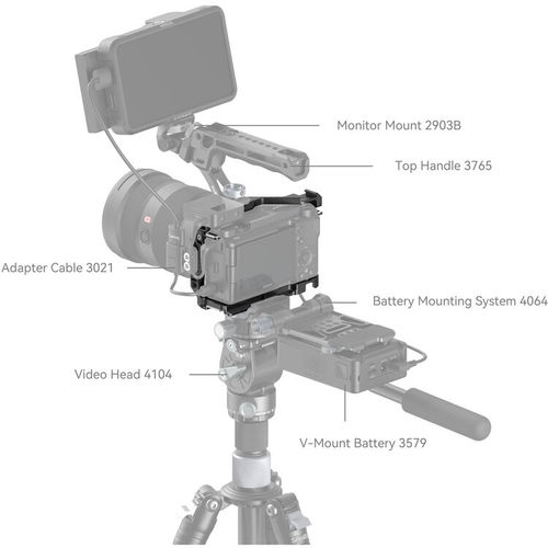 כלוב ייעודי למצלמת SmallRig 4256 Sony ZV-E1