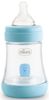 בקבוק לתינוק פרפקט 5 Perfect עם תחתית נושמת להפחתת גזים 150 מ"ל זרימה איטית - תכלת