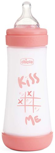 בקבוק לתינוק פרפקט 5 Perfect עם תחתית נושמת להפחתת גזים 300 מ