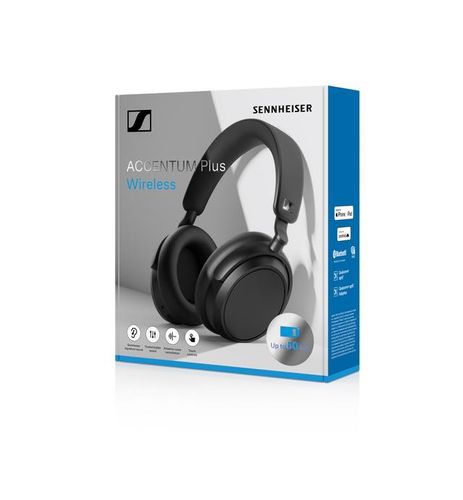 אוזניות אלחוטיות Sennheiser ACCENTUM Plus Wireless - צבע שחור