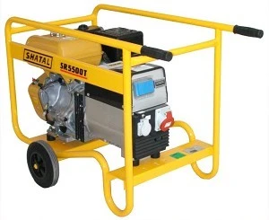 גנרטור שטל בנזין חד פזי 7000W 230V דגם SR7000