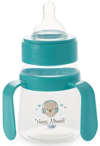 בקבוק רחב עם ידיות אחיזה 150 מ