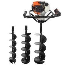 מקדח אדמה 300MM 42.7CC ומקדחים 4 אריזות