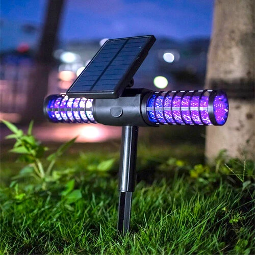 קטלן יתושים סולארי עוצמתי עם חיבור USB