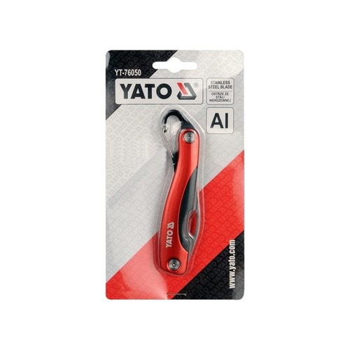סכין מתקפל + מחזיק 76050 YATO יאטו