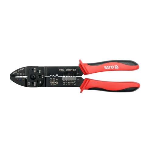 לוחץ סופיות + מקלף 22930 YATO יאטו