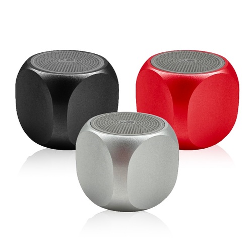 מיני רמקול בלוטוס Cube TWS כולל לחצן לצילום סלפי!