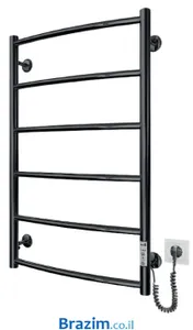 מחמם מגבות  CLASSIC-HP ר-53 ג-80 הספק 110W שחור