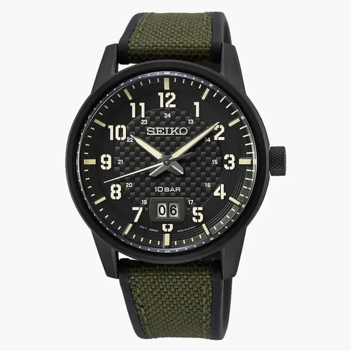 שעון SEIKO כרונוגרף לגבר 41 ממ
