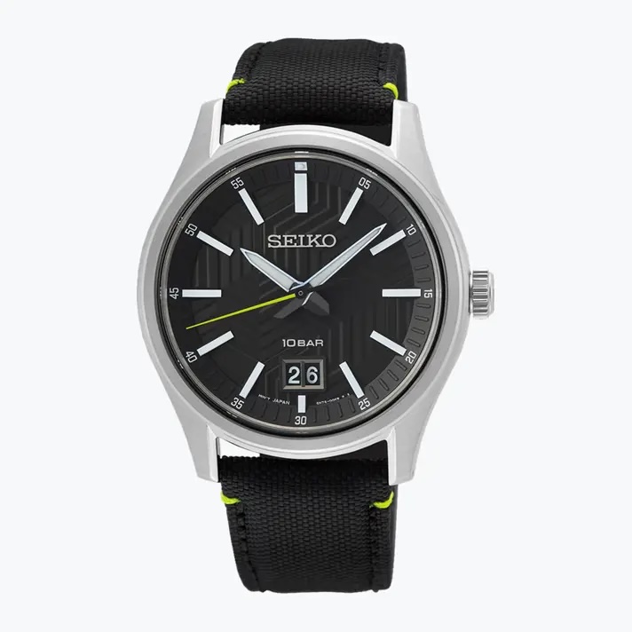 שעון SEIKO כרונוגרף לגבר 39 ממ