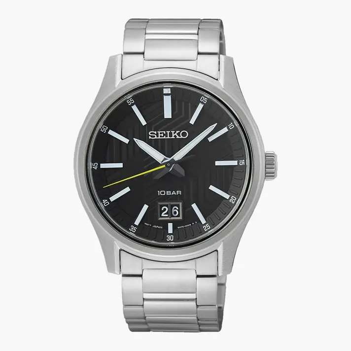 שעון SEIKO כרונוגרף לגבר 39 ממ