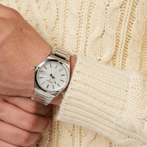 שעון SEIKO כרונוגרף לגבר 39 ממ