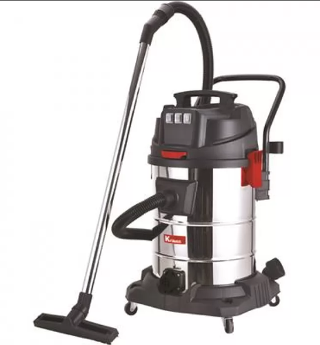 שואב אבק תעשייתי יבש/רטוב 3 מנועים 80 ליטר עם מנערת אבק מהפילטר - KRAUSS KR-5600 5,400W