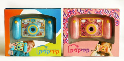 מצלמה דיגיטלית – קידי קליק צבע ורוד