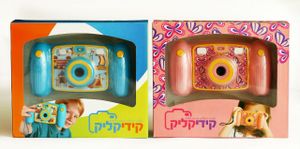 מצלמה דיגיטלית – קידי קליק צבע ורוד