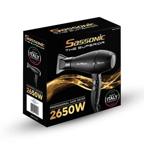 מייבש שיער מקצועי Sassonic THE SUPERIOR ESE7000