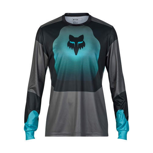 חולצת רכיבה ארוכה פוקס טורקיז - FOX RACING RANGER LS REVISE JERSEY V24