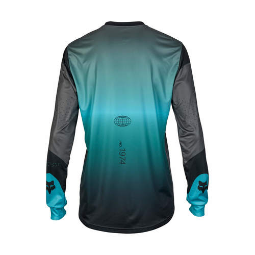 חולצת רכיבה ארוכה פוקס טורקיז - FOX RACING RANGER LS REVISE JERSEY V24
