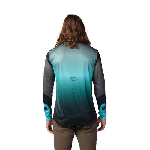 חולצת רכיבה ארוכה פוקס טורקיז - FOX RACING RANGER LS REVISE JERSEY V24
