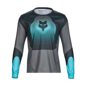 חולצת רכיבה ארוכה לילדים פוקס כחול / שחור  -FOX YTH RANGER LS JERSEY REVISE V24